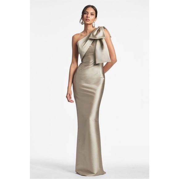 NWT Sachin + Babi Bonnie gown in pewter